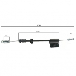 LINKA NAPĘDU KOSIARKI MTD 746-04128A-10658