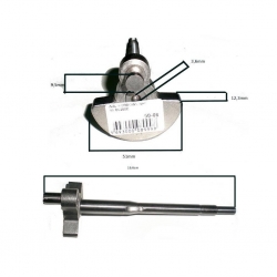 WAŁ KORBOWY NAC WLBC260B-10914