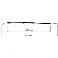 LINKA NAPĘDU KOSIARKI STIGA COMBI 48-53SB SQB SQBW-11909
