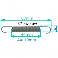 SPRĘŻYNA TRAKTORKA MTD 732-0488-12029