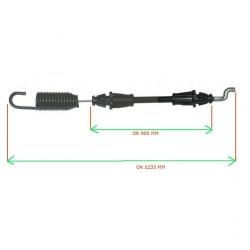 LINKA WERTYKULATORA MTD VG45 BM 746-04444-12797