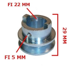 KOŁO PASOWE KOSIARKI ROZKWIT DY184S DY214 DY0218-12756