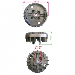 KOŁO MAGNESOWE BRIGGS SERIA 800 590421 ZAM 796619-14330