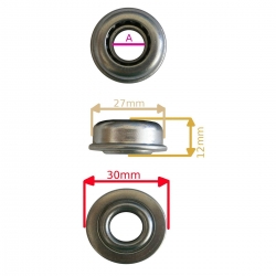 ŁOŻYSKO KOŁA 12,2X27 AL-KO 510923-15137