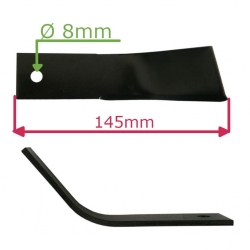 NÓŻ GLEBOGRYZARKI HORTMASZ TIG 6580 FAWORYT ZG6580-15846