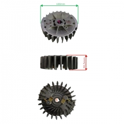 KOŁO MAGNESOWE PILARKI LIDER FAWORYT RG 53 5300-16104