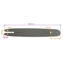 PROWADNICA DO STIHL 35cm(14")/ 3/8" 1,3mm 50 ogniw-16794