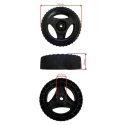 KOŁO 175MM KOSIARKI FAWORYT DK41P130 DK41P98-17261