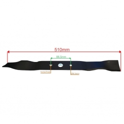 LISTWA TNĄCA 510 MM KOSIARKI GRASS G-FORCE XSZ51-17647