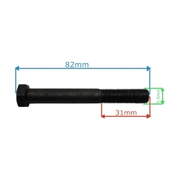 ŚRUBA NOŻA  3/8" 75MM TWIN55SEV 112736820/0-18021