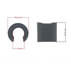 TULEJKA PRZEDNIEJ OSI KOSIARKI GTM51BS750N-4W1-18211