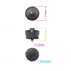GŁOWICA ŻYŁKOWA PODKASZARKI LIDER DP250 DP 380 300-19298