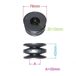VARIATOR ZAMIATARKI LIMPAR 84 PRO 104 PRO-19393