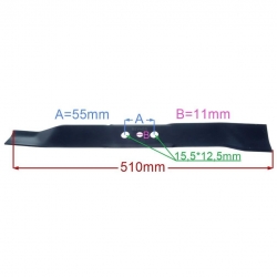 NÓŻ 510MM KOSIARKI NAC LS51-166L-HSDS-JR-20721