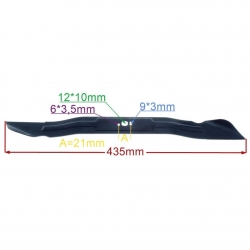 LISTWA TNĄCA 435 MM MACALLISTER GLM460MC MLMSP1844-20719