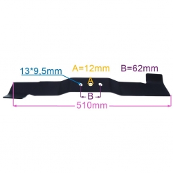 NÓŻ 510MM DO KOSIARKI HORTMASZ 26300155101-20948