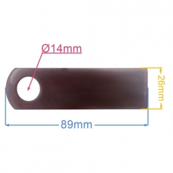 NÓŻ WERTYKULATORA WEIBANG WB384RB WB486CRB ORGINAŁ-21035