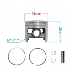 TŁOK 46MM AIP KPL. PIŁY STIHL 034 ZAMIENNIK-21374