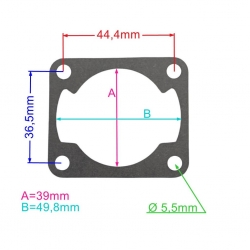 USZCZELKA CYLINDRA STIGA 226 118803165/0-21948