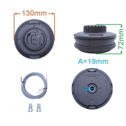 GŁOWICA ŻYŁKOWA EASYWORK M12X1,5LW M10X1,0LW STIH-21907