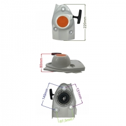 ROZRUSZNIK PRZECINARKI STIHL TS410 ZAMIENNIK-22060