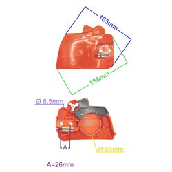 OSŁONA SPRZĘGŁA HUSQVARNA 235 236 240 ZAMIENNIK-23299
