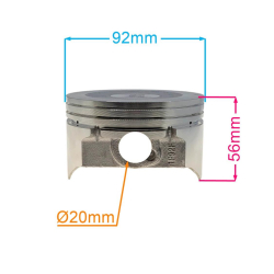 TŁOK 92MM STIGA TRE0801 118551240/0-24079