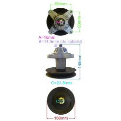 MANDRELA 6.3 DIAN 2B5 MTD-24529