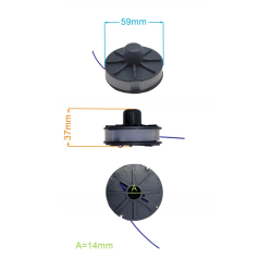 SZPULA Z ŻYŁKĄ PODKASZARKI GARDENA EASYCUT400-25156