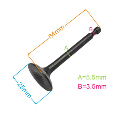 ZAWÓR WYDECHOWY 64MM FAWORYT TK87-196T GYK51N173-25771
