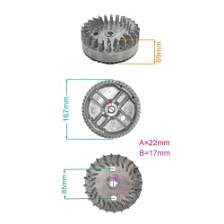 KOŁO MAGNESOWE LONCIN LC1P75F 270020254-0001 48Z-25959