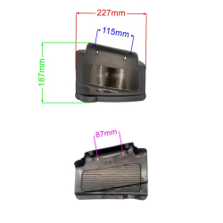 OSŁONA BOCZNEGO WYRZUTU NAC LS55-173-HSD-LI -26132