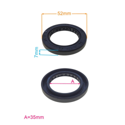 USZCZELNIACZ 35x52x7 ZONGSHEN 188F HONDA GX340-26405