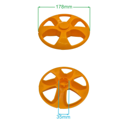 KOŁPAK KOŁA TYŁ 178MM KOSIARKI TC-LS40-130-SB-26544