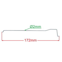 CIĘGNO SSANIA SILNIKA LONCIN LC1P65FE 1P65FE-26733