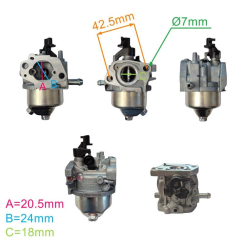 GAŹNIK SILNIKA LONCIN LC1P65FE-3 1P65FE-3 EURO V-26835