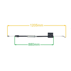 LINKA NAPĘDU KOSIARKI HECHT 460S 546SXW DY0701-25-26968