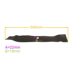 LISTWA TNĄCA 545MM JOHN DEERE X155R LEWA ZAMIENNIK-27699