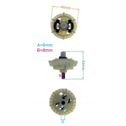 REGULATOR OBROTÓW SG675 NAC LS55-196 24Z 43MM-27710