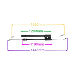 LINKA HAMULCA NAPĘDU KOSIARKI HANDY DK53N224E-4W1-27805