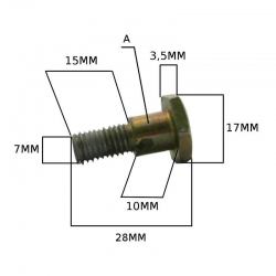 ŚRUBY MOCOWANIA SPRZĘGŁA BC 305-4942