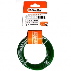ŻYŁKA TNĄCA OLEO-MAC 1,6MM x 15M OKRĄGŁA -6201