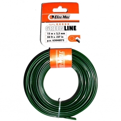 ŻYŁKA TNĄCA OLEO-MAC 3,5MM x 15M OKRĄGŁA -6205
