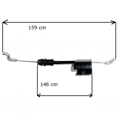 LINKA HAMULCA TECUMSEH PROSTA KIEROWNICA-9360